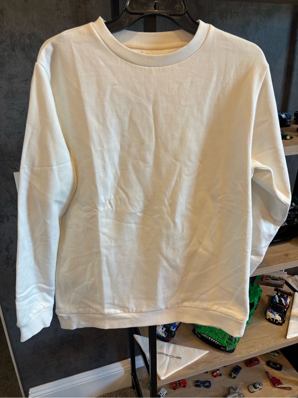Women’s  Crewneck Sweatshirt in Off-White